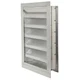 DAYTON 20UA21 Louver Damper,Adjustable,18H x 18W 20UA21