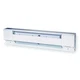 Dayton 30" Electric Baseboard Heater, White, 376/500W, 208/240V 3UG82 Dayton