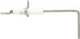 Flame Sensor Rod Compatible with Rheem Ruud Weather King Corsaire 62-23543-01