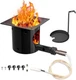 Traeger and Pit Boss Fire Pot Upgrade Kit with Hot Rod and Installation Tools
