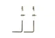 62-23543-01 Furnace Flame Sensor Rod Replacements for Rheem, Ruud, Silver 
