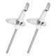 UP2WIN Flame Sensor Igniter Sensing Rod Compatible 2 Pack, Silver -2 Pack 