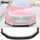 Fits 21-22 Honda Accord IKON V2 Gloss Black Front Bumper Lip Spoiler Kit PP 4PC Fits 21-22 Honda Accord IKON V2 Gloss Black Front Bumper Lip Spoiler Kit PP 4PC