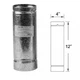 Selkirk 244012 4" x 12" 4VP-12 Type L Pellet Stove Chimney Pipe Selkirk 244012 4" x 12" 4VP-12 Type L Pellet Stove Chimney Pipe