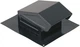 Broan-NuTone 636 Steel Roof Vent Cap for 3" and 4" Round Duct, For Black 