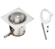 Stainless STEEL BURN/FIRE POT + Upgrade Igniter AMP  TRAEGER 7 Holes Durable