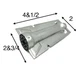 Replacement for Goodman Janitrol Amana 4 1/2" Gas Furnace Inshot Burner 5186620