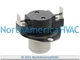 ClimaTek Furnace Fan Switch F110-20F Fits Coleman Evcon T-O-D 60T82-313675-21157