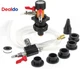 Coolant System Refill Kit, Automotive Vacuum Fill Coolant Tool Set with Pressure