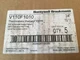 1 - Honeywell Braukmann V110F1010 Thermostatic Radiator Valve Body....3/4&rdquo; NEW