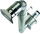 Selkirk 283870 Thru Wall 3" Type L Pellet Stove Chimney Pipe Vent Kit 3VP-KIT