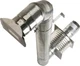 NEW SELKIRK 284875 3" TO 4" THRU THE WALL PELLET STOVE VENT KIT SS 2037596