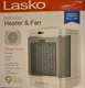 Lasko - CD08210 - Ceramic Bathroom Space Heater with Fan - White Lasko - CD08210 - Ceramic Bathroom Space Heater with Fan - White