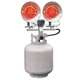 Master Industrial MH-32-TTC 32,000 BTU Variable Output Tank Top Space Heater New