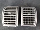 95-99 GMC SILVERADO TAHOE SIERRA DASH LH & RH PASSENGER SET AIR VENTS GRAY OEM