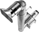 Selkirk 284875 Thru Wall 3" - 4" Type L Pellet Vent System  Kit
