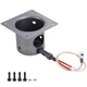 Fire Burn Pot and Hot Rod Ignitor Kit Replacement Parts for Traeger, Pit Boss...