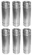 M&G DuraVent 3PVL-24S 3" x 24" Pellet Stove Double Wall Chimney Pipe - Pack of 6
