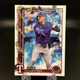 2025 Topps Holiday Evan Carter #H2 Texas Rangers