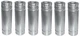 (6) ea M&G DuraVent 3PVL-24R 3" x 24" Pellet Stove Double Wall Chimney Vent Pipe