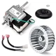 318984-753 HC21ZE117 Draft Inducer Motor Kit for Carrier Furnace, HC21ZE114A
