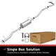OE Replacement Exhaust System Kit For 1995-1998 Toyota T100