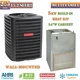 R32 Goodman 2.5 Ton Multi-Family Heat Pump Air Handler 15.2 SEER2 GLZS4MA301 5kW