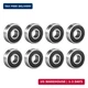 uxcell 608-2RS Deep Groove Ball Bearing 8mm x 22mm x 7mm Double Sealed High Carb uxcell 608-2RS Deep Groove Ball Bearing 8mm x 22mm x 7mm Double Sealed High Carb