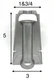 Replacement for Goodman Amana Janitrol Furnace 5" Inshot Burner5186620 10735102S