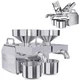 1500W Electric Oil Press Machine 2 Hopper Oil Outlets Oil Expeller Oil Extractor