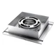 DuraVent Simpson 6DP-FCS Galvanized Steel Triple Wall Flat Ceiling Support Box w