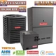 R32 Goodman 2.5 Ton Multi-Family Heat Pump & Furnace 80% 80K 14.5 SEER2 Vertical