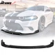 Fits 15-23 Dodge Charger SRT V2 Style Gloss Black Front Bumper Lip Spoiler 4PCS Fits 15-23 Dodge Charger SRT V2 Style Gloss Black Front Bumper Lip Spoiler 4PCS