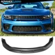 Fits 20-23 Dodge Charger Widebody V2 4PCS Matte Black Front Bumper Lip Splitter Fits 20-23 Dodge Charger Widebody V2 4PCS Matte Black Front Bumper Lip Splitter