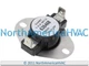 OEM Nordyne Intertherm Miller Furnace Disc Limit Switch Replaces 626468R 626468