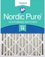 Nordic Pure 16x20x4 (15_1/2 x 19_1/2 x 3_5/8) Pleated MERV 14 Air Filter 1 Pack