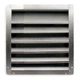 DAYTON 4F953 Louver,Intake,18-30 In,Aluminum 4F953