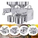 Electric 1500W Oil Press Machine 2 Hopper Oil Outlets Oil Expeller Oil Extractor