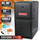 Goodman Gas Furnace 95-96% 120000 BTU NG/LP 1 Stage Multi-Position GR9S96/GD9S96