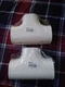 2 FORTRESS 84015- LT92W 3.5 " AC LINE SET COVER TEE WHITE NEW 2 FORTRESS 84015- LT92W 3.5 " AC LINE SET COVER TEE WHITE NEW