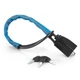 Car Steering Wheel Lock Anti-theft For Truck SUV Van RV w/3 Keys&Blue Reflective Car Steering Wheel Lock Anti-theft For Truck SUV Van RV w/3 Keys&Blue Reflective