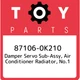 87106-0K210 Toyota Damper servo sub-assy, air conditioner radiator, no.1 871060K