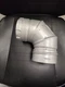 DuraVent PelletVent 4PVL-E90 for Multi-Fuel 4in. Diameter 90&deg; Elbow