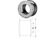 SELKIRK RV 5 In. x 5-5/8 In. Gas Pipe Wall Thimble 187705 SELKIRK RV 187705 5