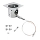 Fire Burn Pot and Hot Rod Ignitor Kit for Traeger Pit Boss Camp Chef Pellet