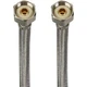 (3)- Fluidmaster Fits-All 36 In. L. Stainless Steel Faucet Connector 4F36CU (3)- Fluidmaster Fits-All 36 In. L. Stainless Steel Faucet Connector 4F36CU