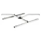 QUICK-SLING QSWI3000 Mounting Brckt, Flush-Mount Hanger Bar 53CJ93