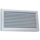 DAYTON 5NKN3 Door Louver,26-1/4 H,26-1/8 W,Aluminum 5NKN3