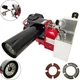 220V 1PH Waste Oil Burner Air Atomizing Heavy Oil Burner Single Section Fire