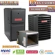 Goodman 1.5 Ton 15.2 SEER2 Heat Pump & Gas Furnace System 96% AFUE 40K BTU R32